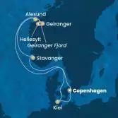 Denmark, Norway, Germany