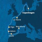 Denmark, France, Spain, Portugal