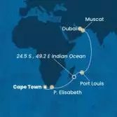 South Africa, Mauritius, Oman, United Arab Emirates