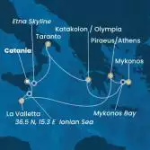 Italy, Greece, Malta