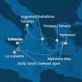 Italy, Greece, Malta