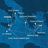 Italy, Greece, Malta