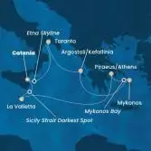 Italy, Greece, Malta