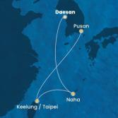 Japan, Taiwan, South Korea