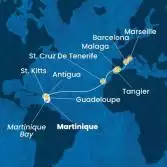 Antilles, Canary Islands, Morocco, Spain, France