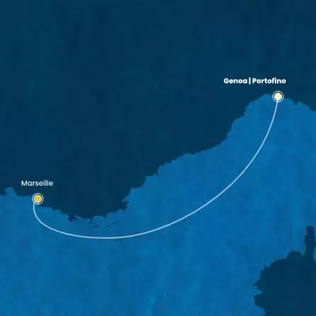 COSTA TOSCANA - trasa 0 nocy podróż z: GENOA w dniu 13/03/2026 - Italy, France