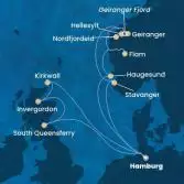 Germany, Norway, England, Scotland