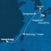 China, Taiwan, South Korea, Japan