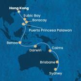 China, Philippines, Australia