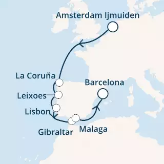 Spain, Portugal, Gibraltar