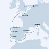 France, Spain, Portugal, Italy