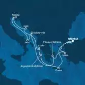 Turkey, Greece, Croatia, Italy
