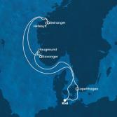 Germany, Denmark, Norway