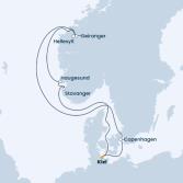 Germany, Denmark, Norway