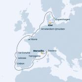 Germany, Denmark, France, Spain, Portugal, Italy