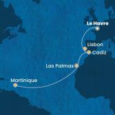 France, Portugal, Spain, Canary Islands, Antilles