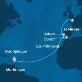 France, Portugal, Spain, Canary Islands, Antilles