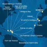 France, Portugal, Spain, Canary Islands, Antilles, Virgin Islands
