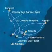 Canary Islands, Madeira , Morocco, Spain
