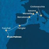 Canary Islands, Madeira , Morocco, Spain, France, Italy