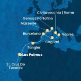 Canary Islands, Morocco, Spain, France, Italy