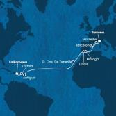 Dominican Republic, Virgin Islands, Antilles, Canary Islands, Spain, France, Italy