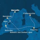 France, Spain, Balearic Islands, Italy