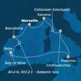 France, Spain, Balearic Islands, Italy