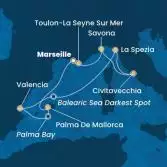 France, Balearic Islands, Spain, Italy