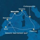 France, Spain, Balearic Islands, Italy