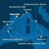 France, Spain, Balearic Islands, Italy