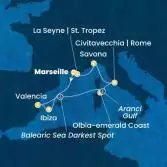 France, Balearic Islands, Spain, Italy