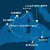 France, Spain, Tunisia, Italy