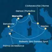 France, Spain, Balearic Islands, Italy