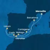 France, Spain, Gibraltar, Portugal