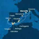 France, Italy, Spain, Morocco, Gibraltar, Portugal