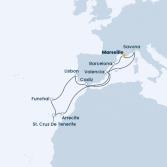 France, Italy, Spain, Canary Islands, Madeira , Portugal