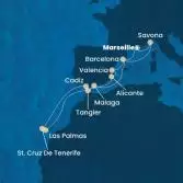 France, Spain, Canary Islands, Morocco, Italy