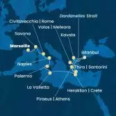 France, Italy, Malta, Greece, Turkey