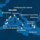 France, Spain, Balearic Islands, Malta, Greece, Italy