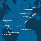 France, Italy, Spain, Canary Islands, Antilles, Dominican Republic