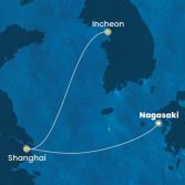 Japan, China, South Korea