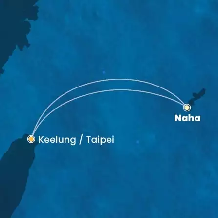 COSTA SERENA - trasa 2 nocy podróż z: NAHA w dniu 09/04/2026 - Japan, Taiwan