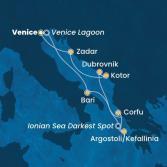 Italy, Greece, Croatia, Montenegro