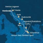 Italy, Greece, Croatia