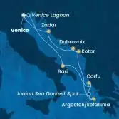 Italy, Greece, Montenegro, Croatia