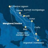 Italy, Greece, Montenegro, Croatia
