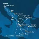 Italy, Croatia, Greece