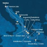 Italy, Greece, Croatia