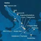 Italy, Greece, Croatia